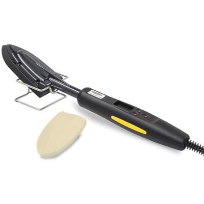 JAMARA 172130 Folienbügeleisen Digi Control Iron Minibügeleisen für Modellbau und Patchwork, Basteln, Hobby, Teflonbeschichtet, Dititalanzeige, Stufenloser Temperaturregler JAMARA 172130 Folienbügeleisen Digi Control Iron Minibügeleisen für Modellbau und Patchwork, Basteln, Hobby, Teflonbeschichtet, Dititalanzeige, Stufenloser Temperaturregler