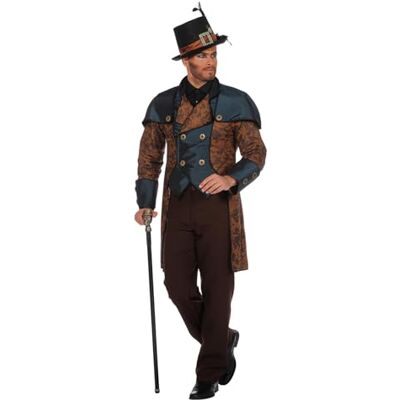 Wilbers Mister Blue Leandro - Steampunk férfi jelmez Wilbers Mister Blue Leandro - Steampunk férfi jelmez