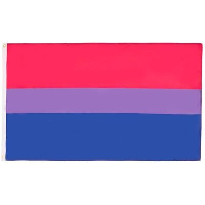 AZ FLAG Flagge Bisexuellen 90x60 cm Bisexualität Fahne 100% Polyester mit Messing-Ösen 50g AZ FLAG Flagge Bisexuellen 90x60 cm Bisexualität Fahne 100% Polyester mit Messing-Ösen 50g