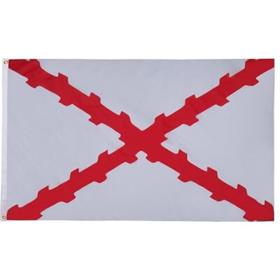 AZ FLAG Flagge Herzogtum Burgund 150x90 cm Andreaskreuz Fahne 100% Polyester mit Messing-Ösen 110g AZ FLAG Flagge Herzogtum Burgund 150x90 cm Andreaskreuz Fahne 100% Polyester mit Messing-Ösen 110g