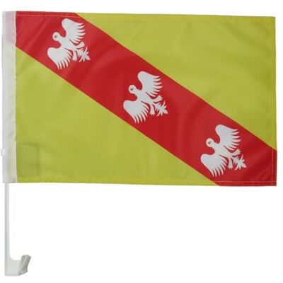 AZ FLAG Autofahne Lothringen 45x30 cm Lorraine Autoflagge 30 x 45 Cm Auto Flaggen AZ FLAG Autofahne Lothringen 45x30 cm Lorraine Autoflagge 30 x 45 Cm Auto Flaggen