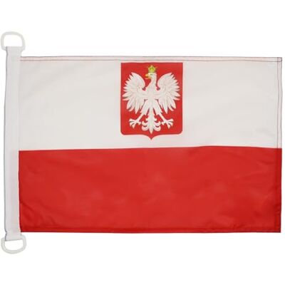 AZ FLAG Bootflagge Polen Mit Adler 45x30 cm Polnische Bootsfahne 30 x 45 Cm Marine Flaggen Flaggen AZ FLAG Bootflagge Polen Mit Adler 45x30 cm Polnische Bootsfahne 30 x 45 Cm Marine Flaggen Flaggen