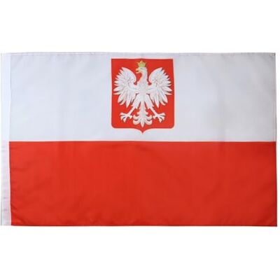 AZ FLAG Flagge Polen Mit Adler 90x60 cm Polnische Fahne 60 x 90 Cm Scheide Für Mast Freiner Polyester Flaggen AZ FLAG Flagge Polen Mit Adler 90x60 cm Polnische Fahne 60 x 90 Cm Scheide Für Mast Freiner Polyester Flaggen
