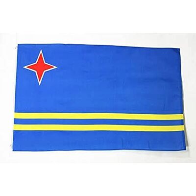 AZ FLAG Flagge Aruba 150x90 cm Aruba Fahne 100% Polyester mit Messing-Ösen 110g AZ FLAG Flagge Aruba 150x90 cm Aruba Fahne 100% Polyester mit Messing-Ösen 110g