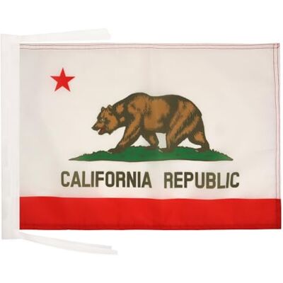 AZ FLAG Flagge Kalifornien 45x30 cm Mit Kordel Kalifornische Bundesstaat Fahne 30 x 45 Cm Flaggen AZ FLAG Flagge Kalifornien 45x30 cm Mit Kordel Kalifornische Bundesstaat Fahne 30 x 45 Cm Flaggen
