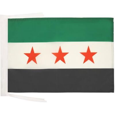 Az Flag - Drapeau Syrie Armée Syrienne Libre 45x30cm - Pavillon Syrien 30x45cm - Flag Az Flag - Drapeau Syrie Armée Syrienne Libre 45x30cm - Pavillon Syrien 30x45cm - Flag