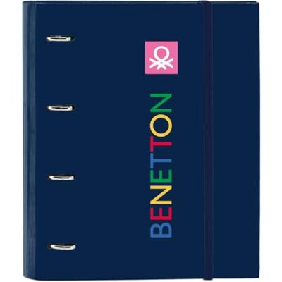 safta Benetton Damero Ringordner, 4 Ringe, 35 cm, mit 100 A4-Blättern, ideal für Kinder verschiedener Altersgruppen, bequem und vielseitig, Qualität und Widerstandsfähigkeit, 27 x 3,5 x 32 cm, safta Benetton Damero Ringordner, 4 Ringe, 35 cm, mit 100 A4-Blättern, ideal für Kinder verschiedener Altersgruppen, bequem und vielseitig, Qualität und Widerstandsfähigkeit, 27 x 3,5 x 32 cm,