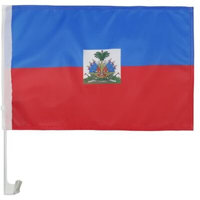 AZ FLAG Autofahne Haiti 45x30 cm Haitianische Autoflagge 30 x 45 Cm Auto Flaggen AZ FLAG Autofahne Haiti 45x30 cm Haitianische Autoflagge 30 x 45 Cm Auto Flaggen