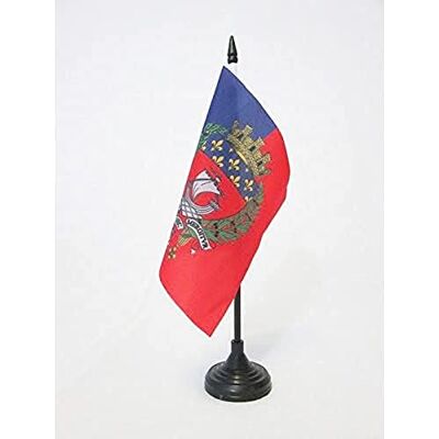 AZ FLAG Tischflagge Paris Mit Waffen 15x15 cm Paris Tischfahne 15 x 15 Cm Flaggen AZ FLAG Tischflagge Paris Mit Waffen 15x15 cm Paris Tischfahne 15 x 15 Cm Flaggen
