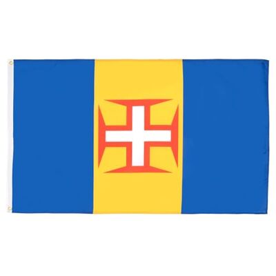 AZ FLAG Flagge Madeira 90x60 cm Madeira Fahne 100% Polyester mit Messing-Ösen 50g AZ FLAG Flagge Madeira 90x60 cm Madeira Fahne 100% Polyester mit Messing-Ösen 50g