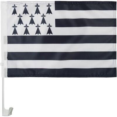 Bretagne zászló 45x30cm - PVC rúd & Ablakhoz rögzítő rendszer Bretagne zászló 45x30cm - PVC rúd & Ablakhoz rögzítő rendszer