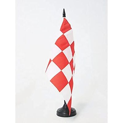 AZ FLAG Tischflagge Provinz Noord-Brabant 21x14 cm Noordbrabant In Niederlande Tischfahne 14 x 21 Cm Flaggen AZ FLAG Tischflagge Provinz Noord-Brabant 21x14 cm Noordbrabant In Niederlande Tischfahne 14 x 21 Cm Flaggen
