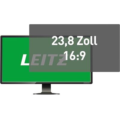 LEITZ Magánéletvédő és Napsütésvédő fólia 23,8 hüvelyk LEITZ Magánéletvédő és Napsütésvédő fólia 23,8 hüvelyk