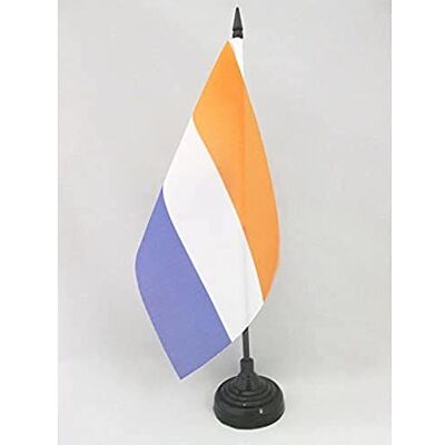 AZ FLAG Tischflagge Prinsenvlag Niederlande 21x14 cm Königreich Der Niederlande Tischfahne 14 x 21 Cm Flaggen AZ FLAG Tischflagge Prinsenvlag Niederlande 21x14 cm Königreich Der Niederlande Tischfahne 14 x 21 Cm Flaggen