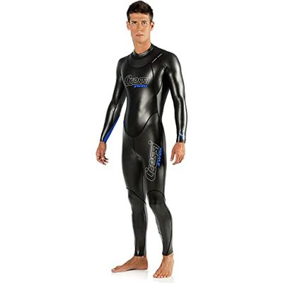 CRESSI Triton Man All In One Swim Wetsuit 1.5mm Neopren 1.5 mm High Density Glide Skin Einteiliger Schwimm-Neoprenanzug, Herren CRESSI Triton Man All In One Swim Wetsuit 1.5mm Neopren 1.5 mm High Density Glide Skin Einteiliger Schwimm-Neoprenanzug, Herren