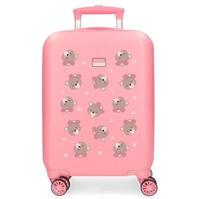 Roll Road Joumma Kabinenkoffer für Babys und Haustiere, 33 x 50 x 20 cm, starres 2 kgs -Seitenkombinationsschloss, ABS 2 kgs 33L, für Handgepäck, Rosa Roll Road Joumma Kabinenkoffer für Babys und Haustiere, 33 x 50 x 20 cm, starres 2 kgs -Seitenkombinationsschloss, ABS 2 kgs 33L, für Handgepäck, Rosa