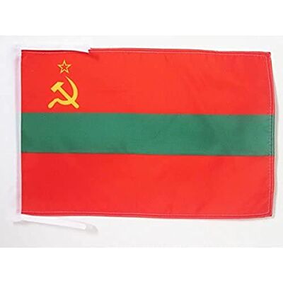 Az Flag - Drapeau Transnistrie - 45x30cm - Moldova - Flag Az Flag - Drapeau Transnistrie - 45x30cm - Moldova - Flag