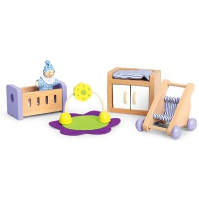 Hape Fából készült babaház 8 darabbal - Dollhouse Hape Fából készült babaház 8 darabbal - Dollhouse