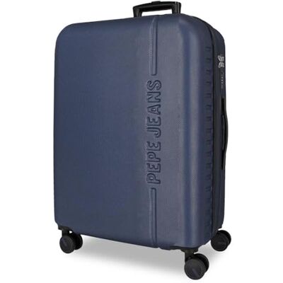 Pepe Jeans Montana Mittelblauer Koffer 48x68x27 cm, starrer ABS-Verschluss mit integriertem TSA-Verschluss 72 L 4.14 kg Pepe Jeans Montana Mittelblauer Koffer 48x68x27 cm, starrer ABS-Verschluss mit integriertem TSA-Verschluss 72 L 4.14 kg