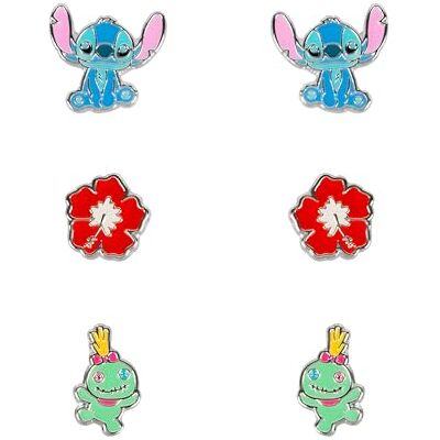 PEERS HARDY Set 3 Ohrringe Sttich Mit Blume PEERS HARDY Set 3 Ohrringe Sttich Mit Blume