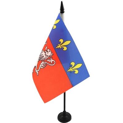 AZ FLAG Tischflagge Provinz Der Lyonnais 21x14 cm Lyon Tischfahne 14 x 21 Cm Flaggen AZ FLAG Tischflagge Provinz Der Lyonnais 21x14 cm Lyon Tischfahne 14 x 21 Cm Flaggen