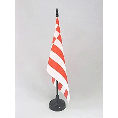 AZ FLAG Tischflagge Bremen 21x14 cm Bremen Tischfahne 14 x 21 Cm Flaggen AZ FLAG Tischflagge Bremen 21x14 cm Bremen Tischfahne 14 x 21 Cm Flaggen