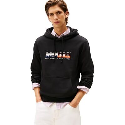 Tommy Hilfiger Herren Th Colour Block Graphic Hoodie Mw0mw40041 Kapuzenpullover (1er Pack) Tommy Hilfiger Herren Th Colour Block Graphic Hoodie Mw0mw40041 Kapuzenpullover (1er Pack)