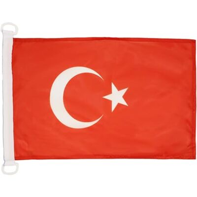Az Flag Törökország Nautikus zászló 45x30cm - Hajózás zászló - Új Az Flag Törökország Nautikus zászló 45x30cm - Hajózás zászló - Új