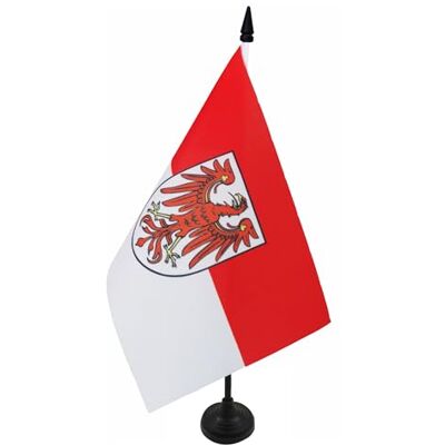 AZ FLAG Tischflagge Brandenburg 21x14 cm Brandenburg Tischfahne 14 x 21 Cm Flaggen AZ FLAG Tischflagge Brandenburg 21x14 cm Brandenburg Tischfahne 14 x 21 Cm Flaggen