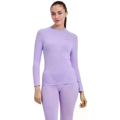 FALKE Damen Warm Round Neck Funktionsshirt Langarm schnelltrocknendes atmungsaktives nachhaltiges Funktionsmaterial für milde bis kalte Temperaturen warme Funktionsunterwäsche 1 Stück FALKE Damen Warm Round Neck Funktionsshirt Langarm schnelltrocknendes atmungsaktives nachhaltiges Funktionsmaterial für milde bis kalte Temperaturen warme Funktionsunterwäsche 1 Stück