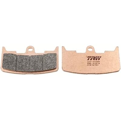 TRW MCB747SV Sinter Street Bremsbelagsatz für Buell XB-9R 2002-2007 Vorderachse und andere Motorräder TRW MCB747SV Sinter Street Bremsbelagsatz für Buell XB-9R 2002-2007 Vorderachse und andere Motorräder
