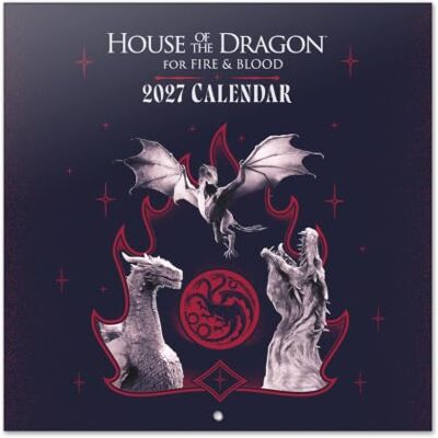 Grupo Erik House of the Dragon Staffel 3 Kalender 2027 Wandkalender Merch Familienkalender Geschenke Familienplaner Jahresplaner Monatskalender 27 Planer Jahreskalender 2027 12 Monate 30 x 30 cm Grupo Erik House of the Dragon Staffel 3 Kalender 2027 Wandkalender Merch Familienkalender Geschenke Familienplaner Jahresplaner Monatskalender 27 Planer Jahreskalender 2027 12 Monate 30 x 30 cm