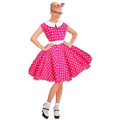 Widmann 50-es évek rock'n'roll hot pink jelmez - S Widmann 50-es évek rock'n'roll hot pink jelmez - S