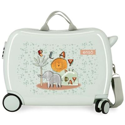 Enso Play All Day Nececer anpassbar, Grün, 50 x 38 x 20 cm, starr, ABS, 34 l, 2,08 kg, grün, Kabinenkoffer Enso Play All Day Nececer anpassbar, Grün, 50 x 38 x 20 cm, starr, ABS, 34 l, 2,08 kg, grün, Kabinenkoffer