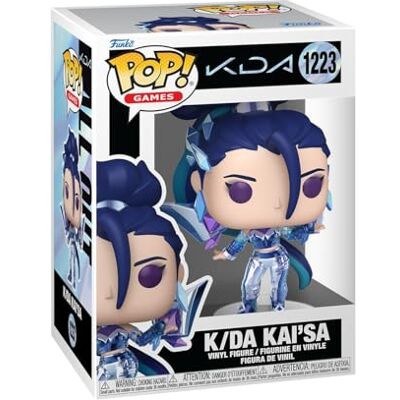 Funko POP! Games: League of Legends K/DA Kai'Sa Offizieller Fanartikel und Merch Vinyl Sammelfigur als Regal Deko Geschenkidee zum Geburtstag für Fans und Sammler Funko POP! Games: League of Legends K/DA Kai'Sa Offizieller Fanartikel und Merch Vinyl Sammelfigur als Regal Deko Geschenkidee zum Geburtstag für Fans und Sammler