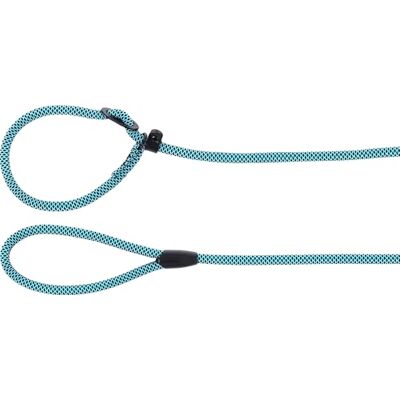 Flamingo Hundeleine – Verstellbare Anti-Zug-Leine mit Safety-Stop – 1.7m x 10mm – Eros Blau – Nylon – Beschläge matt schwarz Flamingo Hundeleine – Verstellbare Anti-Zug-Leine mit Safety-Stop – 1.7m x 10mm – Eros Blau – Nylon – Beschläge matt schwarz