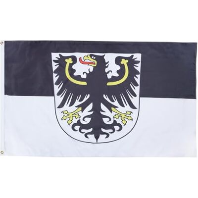 AZ FLAG Flagge Ostpreußen 150x90 cm Ostpreussen Fahne 100% Polyester mit Messing-Ösen 110g AZ FLAG Flagge Ostpreußen 150x90 cm Ostpreussen Fahne 100% Polyester mit Messing-Ösen 110g