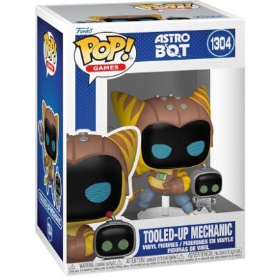POP Funko Buddy: Astro Bot TU Mechanic Offizieller Fanartikel und Merch Vinyl Sammelfigur als Regal Deko Geschenkidee zum Geburtstag für Fans und Sammler POP Funko Buddy: Astro Bot TU Mechanic Offizieller Fanartikel und Merch Vinyl Sammelfigur als Regal Deko Geschenkidee zum Geburtstag für Fans und Sammler