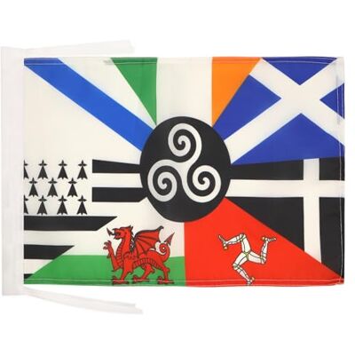 Az Flag - Drapeau Celtique Multi - 45x30cm - Flag Az Flag - Drapeau Celtique Multi - 45x30cm - Flag