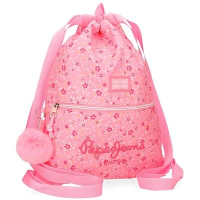 Pepe Jeans Alenka Rózsaszín Poliészter Edzőtáska - Gym Sac Pepe Jeans Alenka Rózsaszín Poliészter Edzőtáska - Gym Sac