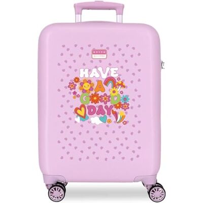 MOVOM Enso Good Day Kabinenkoffer, 38 x 55 x 20 cm, starres ABS-Seitenkombinationsschloss 35L 2.5kg, 4 Doppelräder, Violett MOVOM Enso Good Day Kabinenkoffer, 38 x 55 x 20 cm, starres ABS-Seitenkombinationsschloss 35L 2.5kg, 4 Doppelräder, Violett