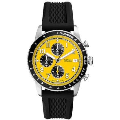 Fossil Sport Tourer Herrenuhr, Quarz-Chronographenwerk mit Edelstahl-, Leder- oder Silikonarmband Fossil Sport Tourer Herrenuhr, Quarz-Chronographenwerk mit Edelstahl-, Leder- oder Silikonarmband