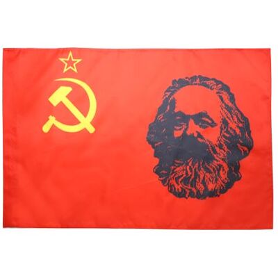 Az Flag Szovjetunió Marx 150x90cm Zászló - Marxista 90x150cm Az Flag Szovjetunió Marx 150x90cm Zászló - Marxista 90x150cm