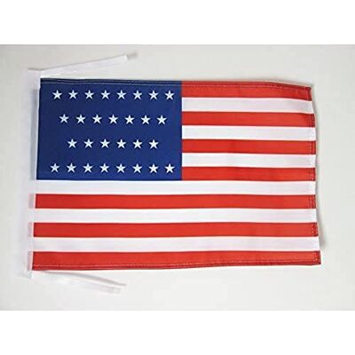 AZ FLAG Flagge Usa 1847-1848 29 Sterne 45x30 cm Mit Kordel Vereinigten Staaten Alt Fahne 30 x 45 Cm Flaggen AZ FLAG Flagge Usa 1847-1848 29 Sterne 45x30 cm Mit Kordel Vereinigten Staaten Alt Fahne 30 x 45 Cm Flaggen