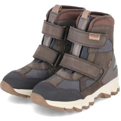 Bisgaard 64203.224 2033 Schlupfstiefel Leder & Textil Unisex in grün-kombi Bisgaard 64203.224 2033 Schlupfstiefel Leder & Textil Unisex in grün-kombi