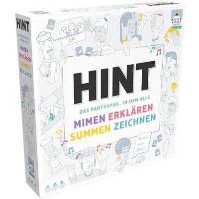 Asmodee , HINT (Refresh 2025), Bezzerwizzer Studio, Partyspiel, 4+ Spieler, 15+ Jahre, 30 Minuten, Deutsch Asmodee , HINT (Refresh 2025), Bezzerwizzer Studio, Partyspiel, 4+ Spieler, 15+ Jahre, 30 Minuten, Deutsch