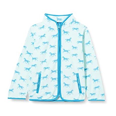 Playshoes Fleece-Jacke Unisex Kinder Outdoor-Oberteil, Pferde, 104 Playshoes Fleece-Jacke Unisex Kinder Outdoor-Oberteil, Pferde, 104