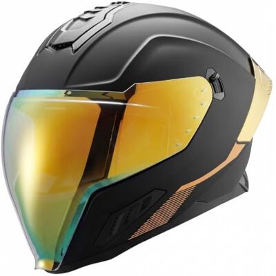 VEVOR Integralhelm mit Sonnenblende Motorradhelm ECE 22.06 Zertifiziert Vollvisierhelm für Damen & Herren Vollvisierhelm Mopedhelm Full Face VEVOR Integralhelm mit Sonnenblende Motorradhelm ECE 22.06 Zertifiziert Vollvisierhelm für Damen & Herren Vollvisierhelm Mopedhelm Full Face