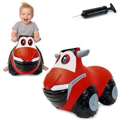 JAMARA 466000 Massey Ferguson Hüpftraktor HoppyDoo Spielzeug für Kinder, Hüpfspielzeug Baby Indoor/Outdoor, Geschenk für Kids, Gartenspielzeug, Pflegeleicht, BPA frei, mit Pumpe JAMARA 466000 Massey Ferguson Hüpftraktor HoppyDoo Spielzeug für Kinder, Hüpfspielzeug Baby Indoor/Outdoor, Geschenk für Kids, Gartenspielzeug, Pflegeleicht, BPA frei, mit Pumpe