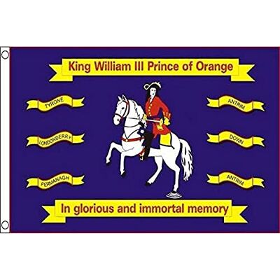AZ FLAG Flagge Wilhelm Iii. Von Oranien-Nassau 150x90 cm King William Iii Fahne 100% Polyester mit Messing-Ösen 110g AZ FLAG Flagge Wilhelm Iii. Von Oranien-Nassau 150x90 cm King William Iii Fahne 100% Polyester mit Messing-Ösen 110g